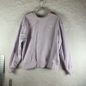 The North Face Sweatshirt Women's XS Purple Stretch Fleece Crew Long Sleeve 8134
